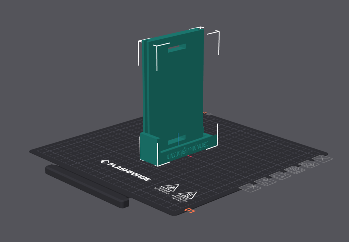 Base plate print orientation
